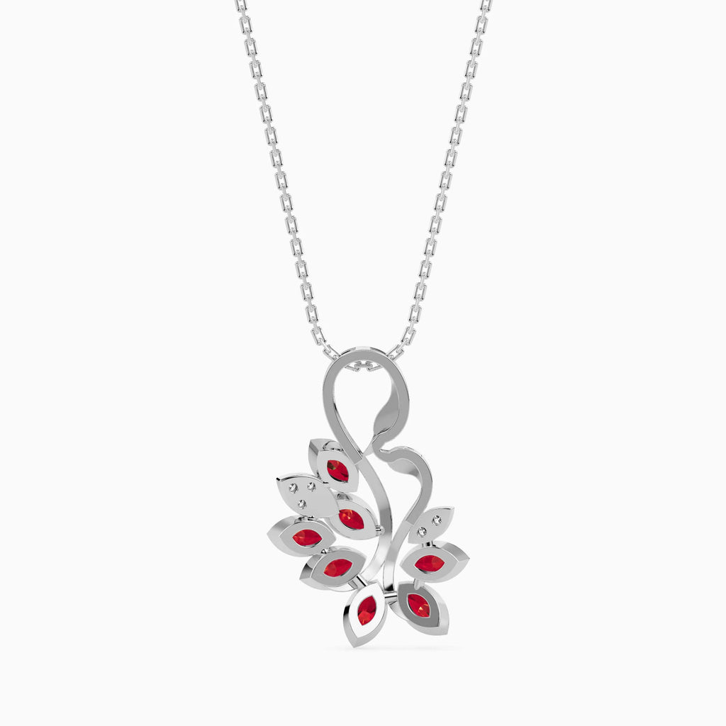 Crimson Swan Pendant