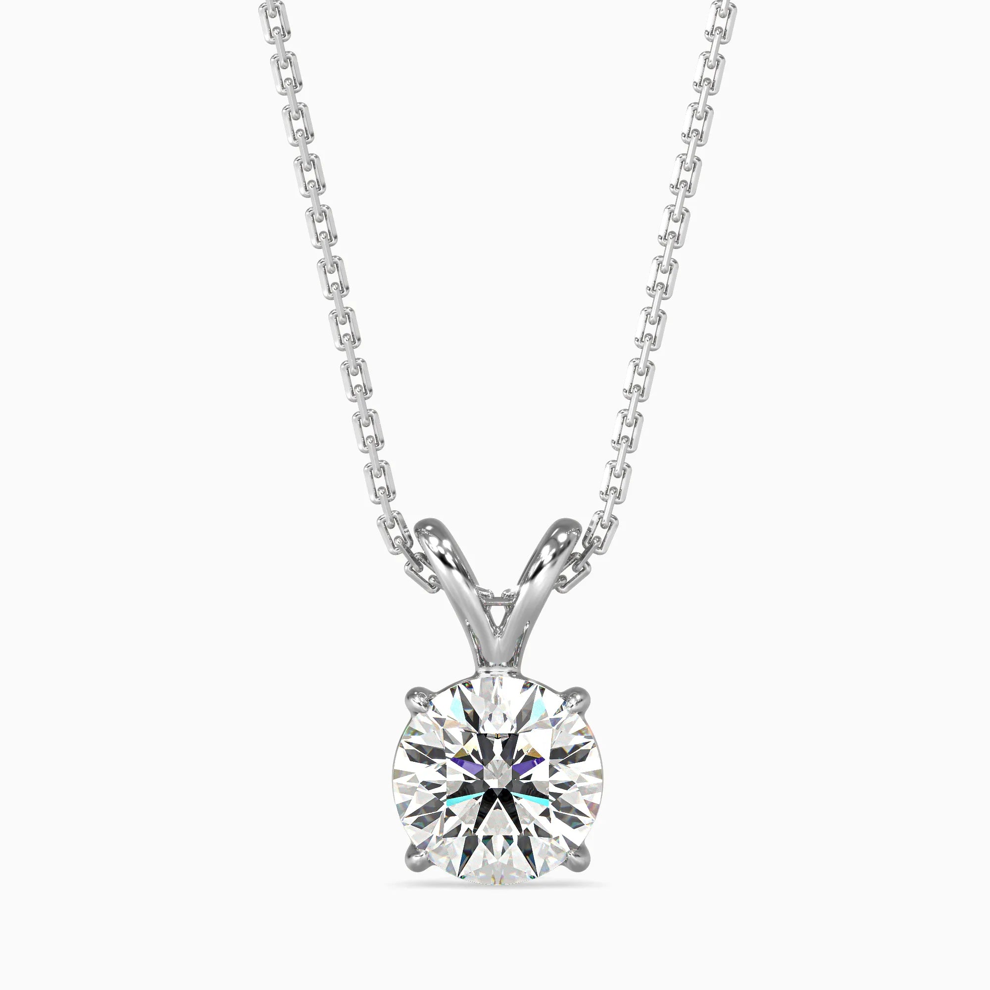 Heartline Diamond Pendant