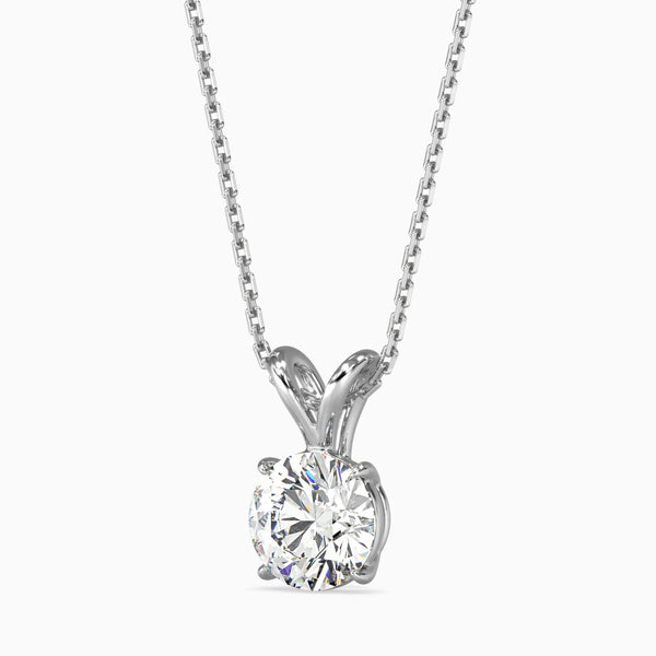Heartline Diamond Pendant