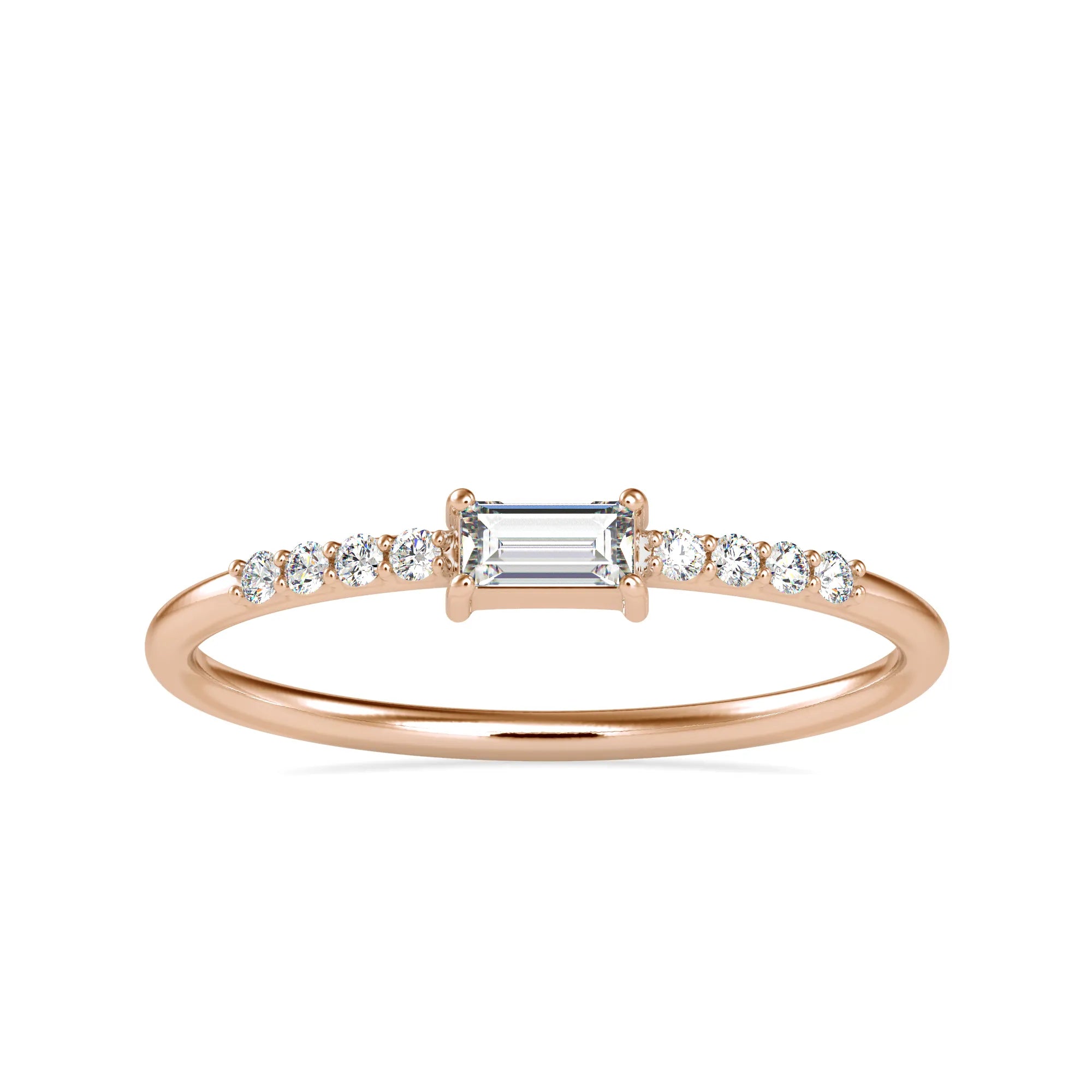 The Valen Ring In Rose Gold