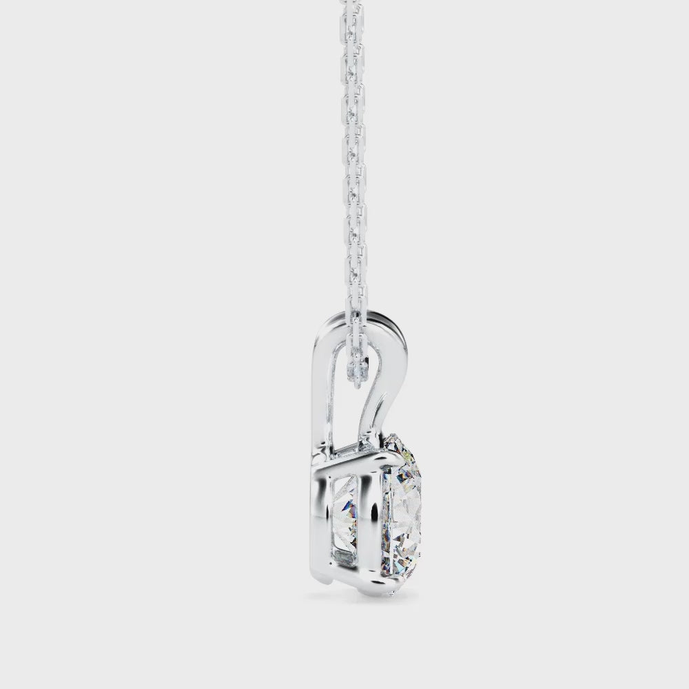 Heartline Diamond Pendant